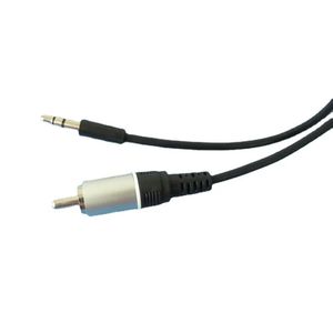 2024 3,5 mm para RCA Single Lotus Cable 1 metro Cabo de áudio 3.5 masculino para RCA Cabo masculino para o alto -falante de TV DVD Adaptador de conexão de amplificador para 1M