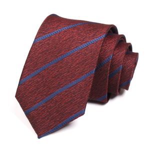 Marke Mens Classic Business Bindung hochwertige 7 cm 6 cm Krawatten für Männer modische formale Hals Hals Gentleman Arbeit Party Krawatte 240412