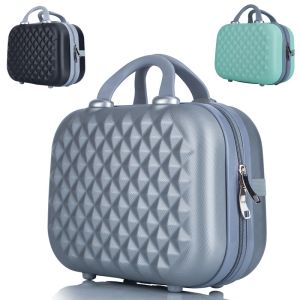 Cases Travel Suitcase Waterproof Cosmetic Case Storage Travel Make Up Mini Travel Suitcase Elastic Straps Beauty Case Organizer