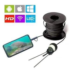 Finder Podwodne kamery do połowów Dodaj bazę kamery Android USB typ C Fish Fish Fish Portable Fishing Akcesoria z złączem drutu