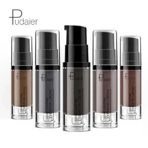 Förstärkare pudaier sminkar ögonbryn ögonbryn gel naturlig långvarig färgögonbryn bryn förstärkare brun svart ögonbryn blyertspenna gel makeup