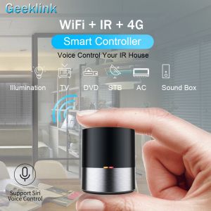 Control Geeklink Mini Smart Home Universal Remote Controller WIFI+ IR Control Center for smart home Work with Alexa