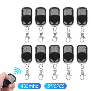 Control 10pcs/pack Smart Copy Duplicator 433MHz Remote Control 4 Button Electric Garage Door Gate Remote Cloning 433.92 MHz Transmitter