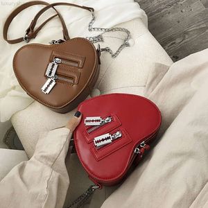 Marke Heart Tote Tasche für Frauen 2023 Steinmuster PU Leder Crossbody Taschen Weibliche kleine Umhängetaschen süße Geldbörse Handtaschen