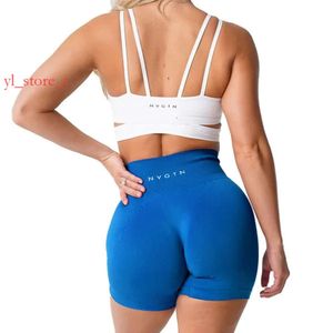 Designersyoga roupa nvgtn lycra spandex shorts contínuos sólidos mulheres trepadeiras suaves tightfits fitfits calças ginástica desgaste de calças justas para mulheres 3960