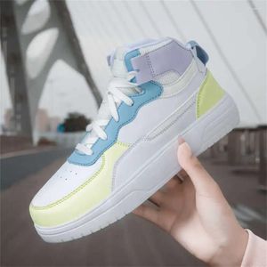 Lässige Schuhe Fluo Lange Frauen Sportstiefel vulkanisieren Sneakers 46 farbenfrohe Frauen Topanky Sapato Shoos Scarp zum Verkauf berühmte Marken