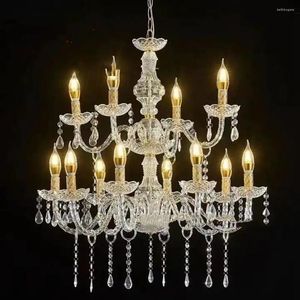 Party Decoration 5pcs)Export Wholesale Explosions Wedding Ceiling Lamps European Acrylic Crystal Chandelier. 424