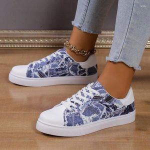 Casual Shoes Damen Lace Women Designer Flats für Drucklaafer klassisch Espadrilles für Plus Size 42