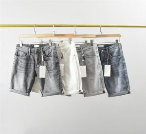 22SS Mens Jeans Destgiert Jean Slim Vintage Wäsche Denim Cropped Shorts Top -Qualität Luxus -Modedesigner Marke Knie Länge DE3117962