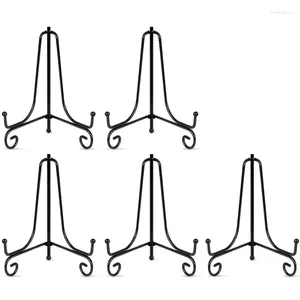 Torebki biżuterii 10pcs Tablicy na wyświetlacz Uchwyt 6 -calowy stojak z metalu i dzieła sztuki trwałe