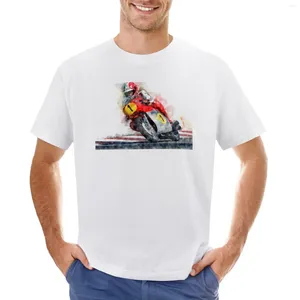 Men's Tank Tops Giacomo Agostini T-Shirt Blacks Plus Size Blouse Quick-drying Mens T Shirts Casual Stylish