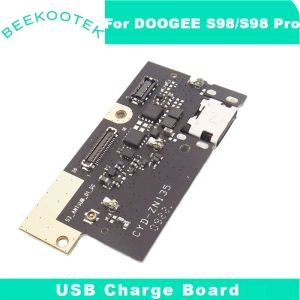 Контроль новая оригинальная плата Doogee S98 S99 USB -плата зарядка док -доса с микрофоном для ремонта для смартфона Doogee S98 Pro