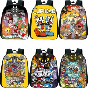 Mochila de caveira de copo de bolsas para meninos de meninos escolares sacos de escola infantil bolsa de jardim de infância de 12 polegadas de 12 polegadas de mochila mochila mochila