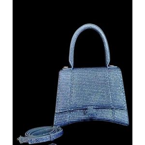 Borse da sera borse per clessidra con strass tote Ladys Rhinestone Diamante Party Prom Sparking Borse scintillanti Luxuriou4876937