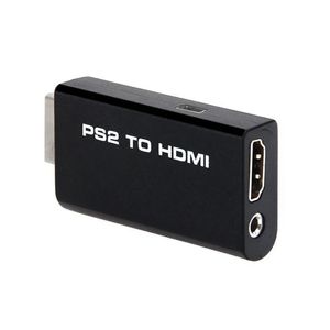 Taşınabilir PS2-HDMI-Compatibl Ses Video Dönüştürücü Adaptörü AV HDMI Uygun Kablo Sony PlayStation 2 fiş ve oynat parçaları için