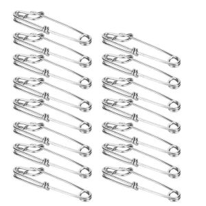 Accessori 15pcs Long Line Clip in acciaio inossidabile con perno a schifo per lotta per gancio di ramo di gancio a lungo ramo Connettori di pesca a pesca Accessori