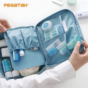 Storage Bags Girl Makeup Bag Oxford Waterproof Multifunction Toiletries Outdoor Women Cosmetic Organizer Female Travel Make Up Cases