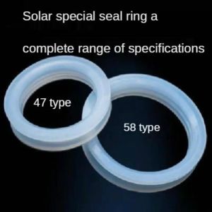 Parts 58 Sealing Ring 58mm Vacuum Tube Waterproof Rubber Ring Rubber Ring O Type Silicone Solar Water Heater Glass Tube