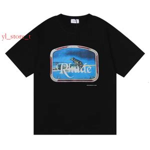 Uomini magliette di lusso rhude t magliette skateboard maschile designer rhude lussuoso t-shirtha di qualità classica t-shirt maschile t-shirt marchio sportivo marchio t-shirt 2766