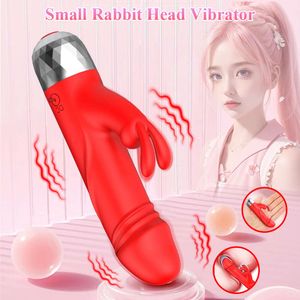 Mächtiger Kaninchenvibrator für Frauen Clitoris Stimulator Silikon G Spot Mini Bullet Vibrator Frau Dildo sexy Spielzeug für Erwachsene 18+