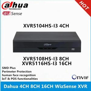 Lens Dahua XVR5104HSI3 4CH XVR5108HSI3 8CH XVR5116HSI3 16CH WIZSENSE XVR SUPORTE MAX SUPORTE 6MP Câmera IP 5MP HDCVI Câmera