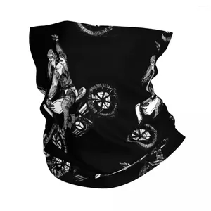 Halsdukar kvinnor som åker - buckin 'bronco bandana nacke täckt tryckt motor motocross motolife wrap halsduk cykling ansiktsmask vandring unisex