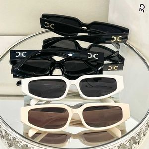 Sun Glasses Designer para mulheres óculos de sol Óculos retangulares com o Caso 1 Acetato Modelo CL 40269 Classic Retro Cat Eye Men 74ZD