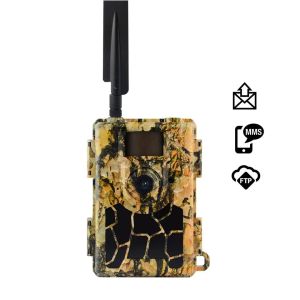 Cameras Willfine 5.8CG 24MP 4G LTE Cellular Wild Game Trail Camera Traps with MMS Email SMS Control GPS Functions for Security Hunting