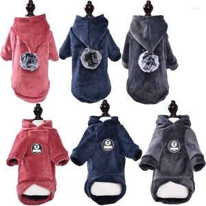 Dog Apparel Pet Pajamas Clothes Soft Warm Fleece Dogs Jumpsuits Clothing For Small Puppy Cats Chihuahua Yorkshire Costume Coat