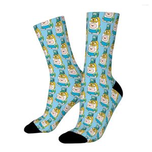 Men's Socks Finn Jake BMO For Men Sports 3D Print Boy Girls Mid-calf Sock