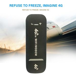 Yönlendiriciler 4G LTE Kablosuz USB Modem Ağ Kartı WiFi Dongle 150Mbps Taşınabilir Mobil Geniş Bant SIM KART 4G Kablosuz Yönlendirici Modem Stick