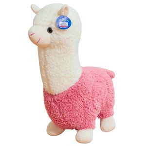 Kreatywny i zabawny trawiaste błoto koń alpaka alpaca pluszowa zabawka słodka lalka poduszka tkanina dar urodzinowa dziewczyna