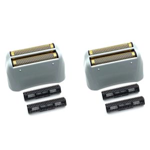 Shaver 2X Shaver Replacement Foil And Cutters For Andis 17150 17200 Washable 3D Intelligent Floating Shaving Blade Gold