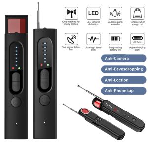 Ferramentas Câmera Detector de sinal de RF Antieavesdropping Scanner Scanner Anti Candid Hacking Dispositivos 6 Níveis Sensibilidade ajustável para carro