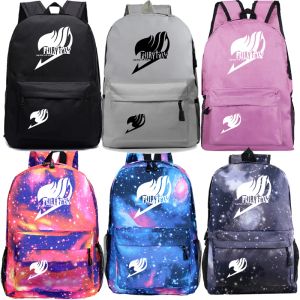 Backpacks Beautiful Fairy Tail Backpack Boys Girls Back to School Mochila Men Women Hot Sale Rucksack Laptop Knapsack for Teens