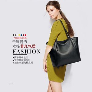 Bolsa de couro para mulheres 2023 bolsas de temperamento da moda Sacos macios de ombro