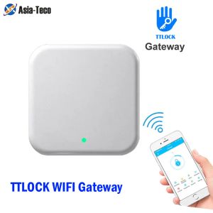 Steuerung G2 Bluetooth WiFi Gateway Fingerabdrucksperrungspflicht Smart Door Lock Home Bridge Ttlock App Steuerelektrisches Smart Lock