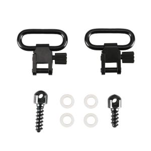 Accessori per la caccia al turble Accessori rapidi a distanza su pistole Swivels w/ a vite per la cintura del fucile con fucile da caccia armi da fuoco 2 pcs/ pacchetto