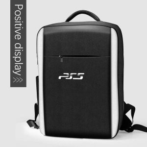 Cases Outdoor Travel Portable Backpack For PS5 Host Storage Bag EVA Shockproof Shoulder Bag For Playstation 5 Console Game Accessories