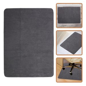 Tapetes Cadeira de escritório Tapete Piso Protetive para Cordamento de madeira Varitão Casco de mesa de carpete