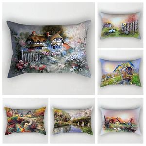 Pillow Home Autumn Decoration Christmas Cover Decorations Throw Covers 30 50 Pillowcase 30x50 40x60 70