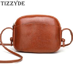 Shell Retro Solid Color PUöl Wachs Haut Shell -Tasche einfache wilde koreanische Mobiltelefonbeutel Mini Schulter -Crossbody -Taschen für Frauen lry789