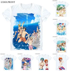 COOLPRINT Grand Blue Guranburu TShirts Short Sleeve Shirts Anime Grand Blue Dreaming Kotegawa Chisa Kitahara Iori Cosplay Shirt1328740