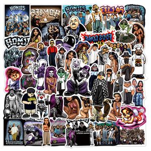 100pcs HomiesステッカーHomies Kennel Club Cholo Graffiti Stickers for DIY荷物ラップトップスケートボードオートバイ自転車ステッカー