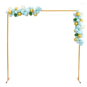 Party Decoration Wedding Arch Stand Square Garden Metal For Weddings Event Balloon Support