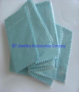 200pcs 107cm Silver Polish Cloth for silver Golden Jewelry Cleaner Blue Pink Green colors option Quality8895635