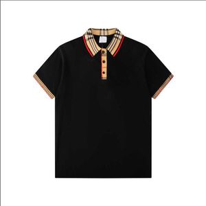 Italien 2024 Luxusmenschen Polo -Shirts Sommer Modemarken Designer Polos Shirt Männer Designer Sticker Kurzarm Tees#180