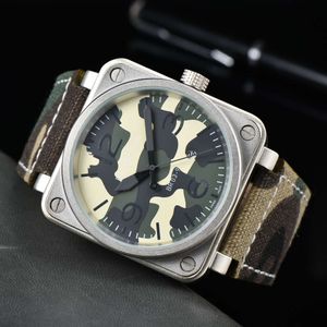 bell and ross High Quality Top Brand BELL ROSS BR0392 Series Military Fans Mens Watch Casual Rubber Belt Automatic Mechanical Man Watches Designer Movement Montre Wr