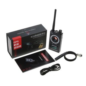 Детектор K18 Многофункциональная анти детектора камера GSM Finder GPS Сигнал RF Обнаружение беспроводной 1 МГц6,5 ГГц P9JD