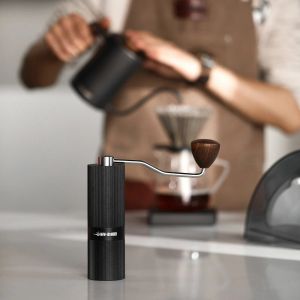 Grinders Manual Coffee Grinders MHW3BOMBER Manual Coffee Grinder with 24 Adjustable Settings Portable Adjustable Stainless Steel Burr Coff